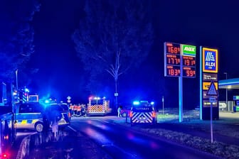 Unfallstelle in Bergheim: Der Biker starb noch am Unfallort.
