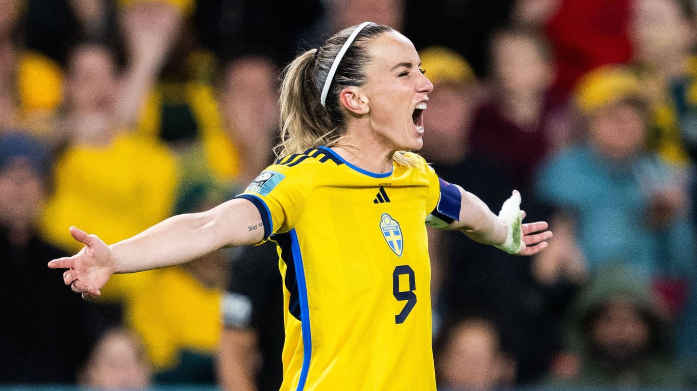 Kosovare Asllani: Sie erzielte für Schweden das 2:0.