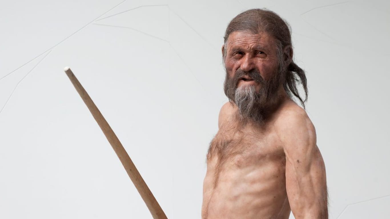 Das Museum in Bozen zeigt "Ötzi" mit weißer Haut: "Wir werden die Rekonstruktion nicht gleich anpassen."