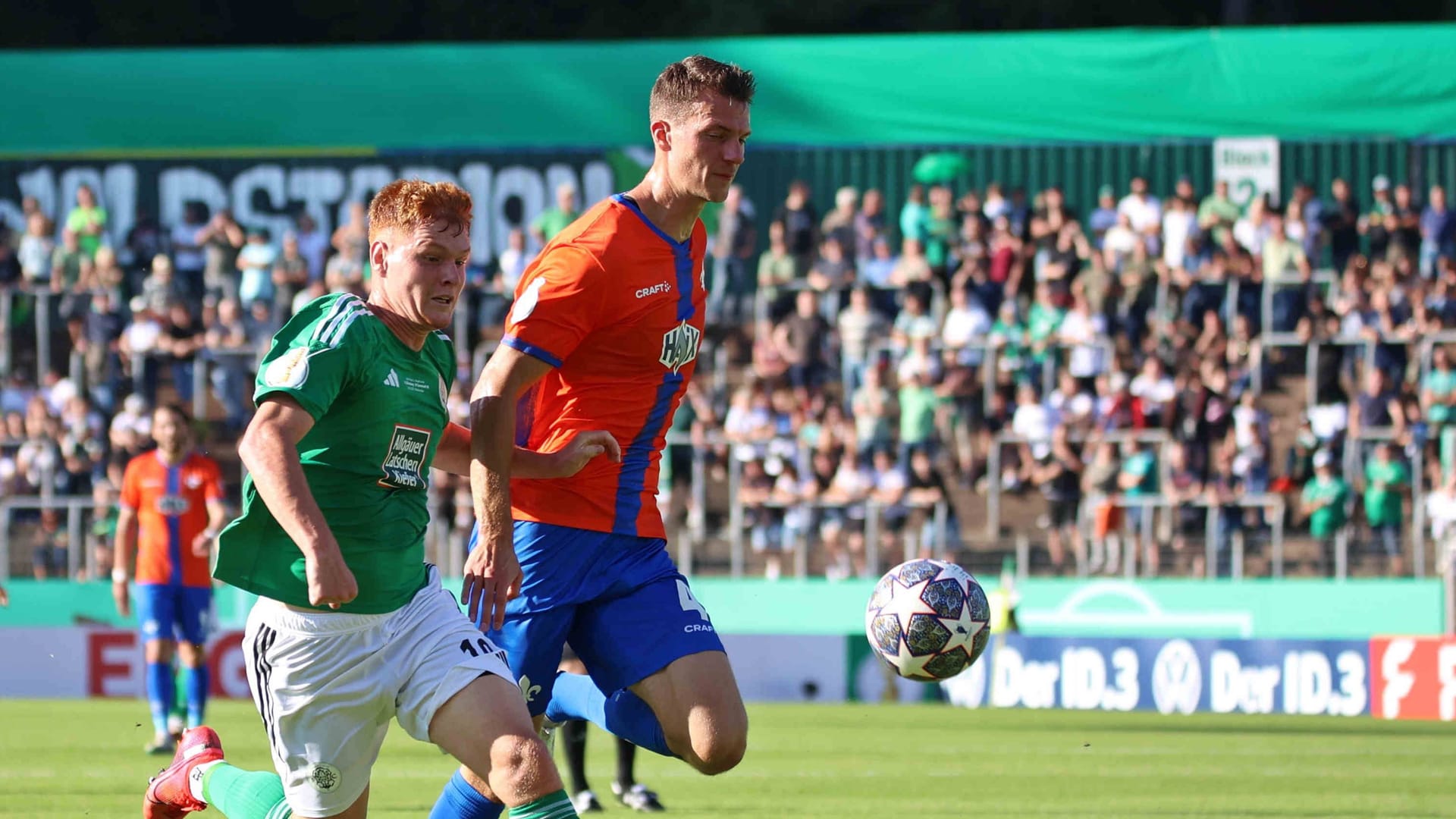 Keine Chance: Bundesligaaufsteiger Darmstadt 98 verliert gegen den FC 08 Homburg.