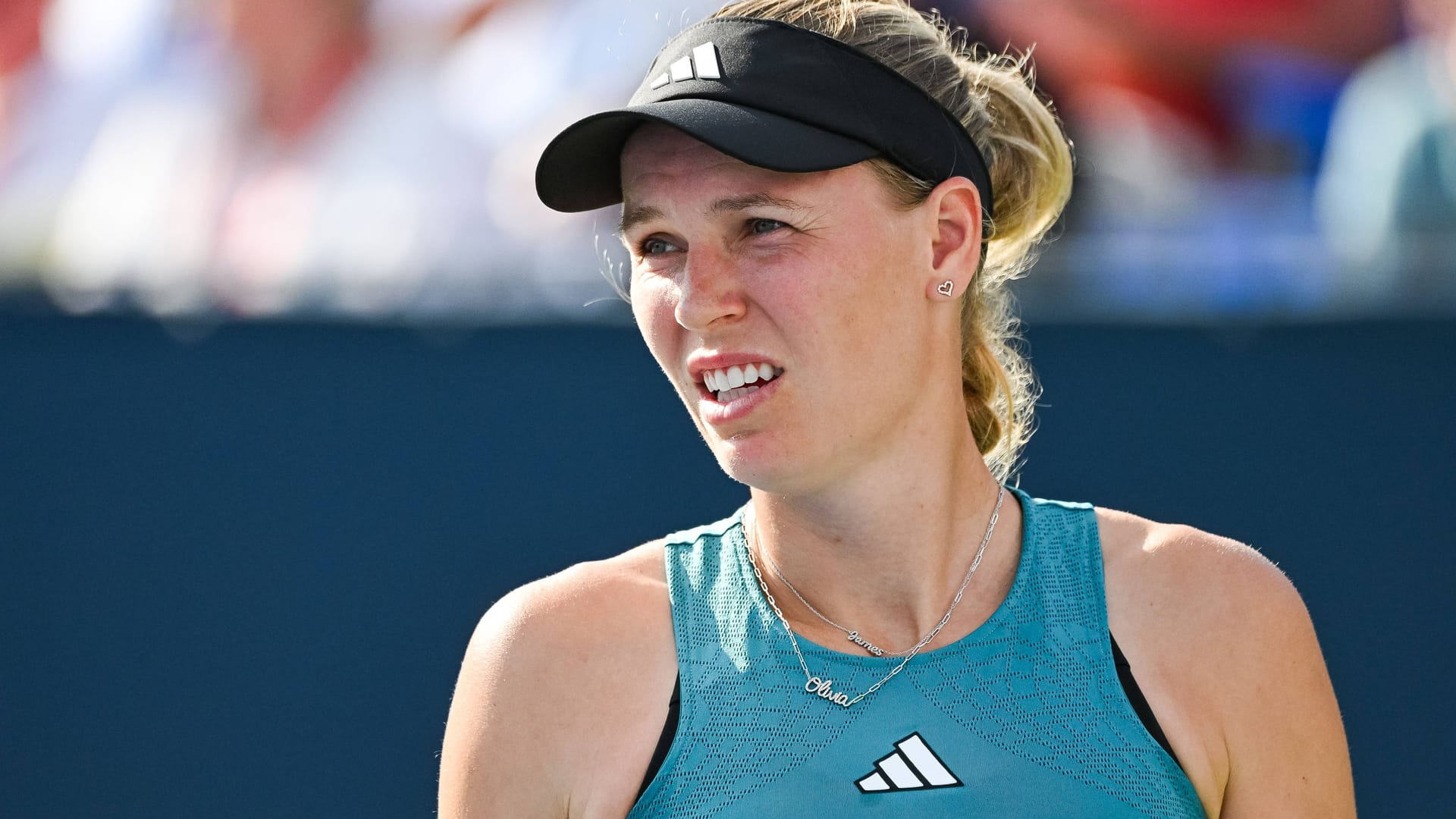 Caroline Wozniacki: Sie feierte ihr Comeback auf der WTA-Tour nach mehr als drei Jahren, verlor in der zweiten Runde.