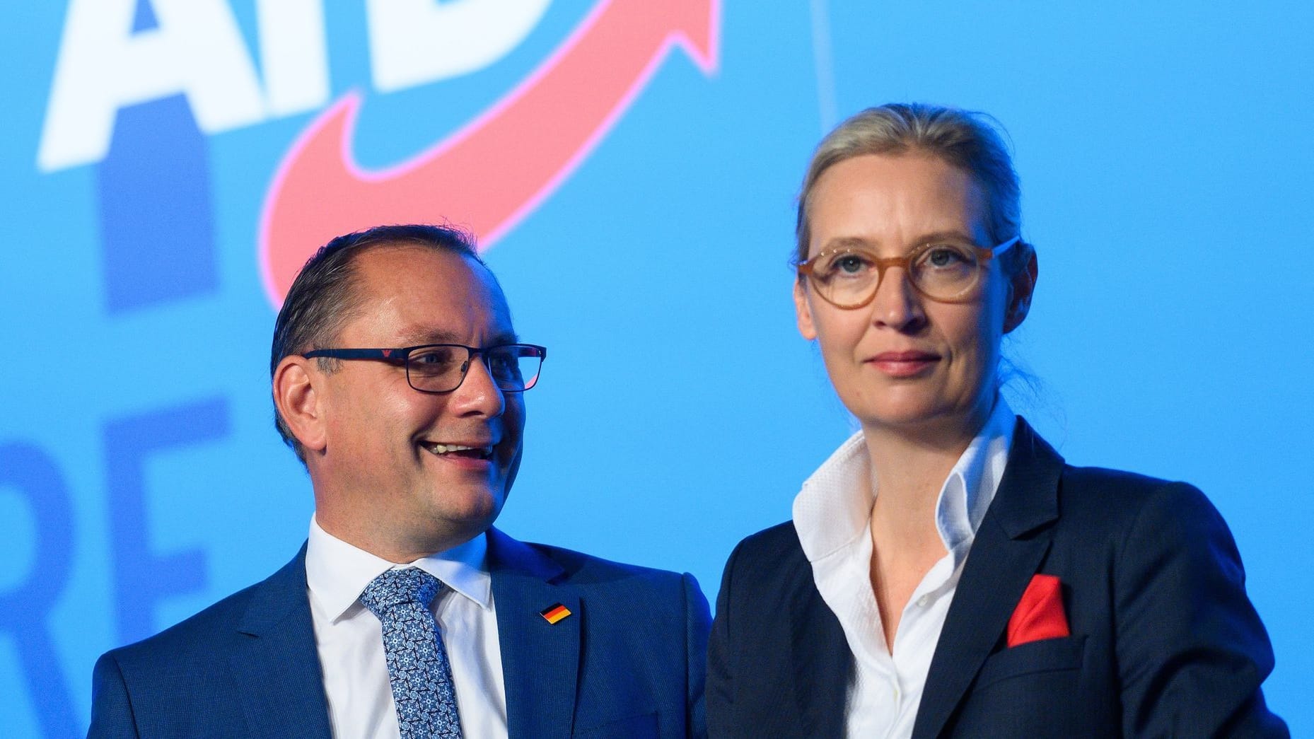 Chrupalla und Weidel