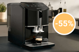 Deal des Tages bei Lidl: Mit dem Vollautomaten von Siemens zaubern Sie täglich köstliche Kaffeespezialitäten.