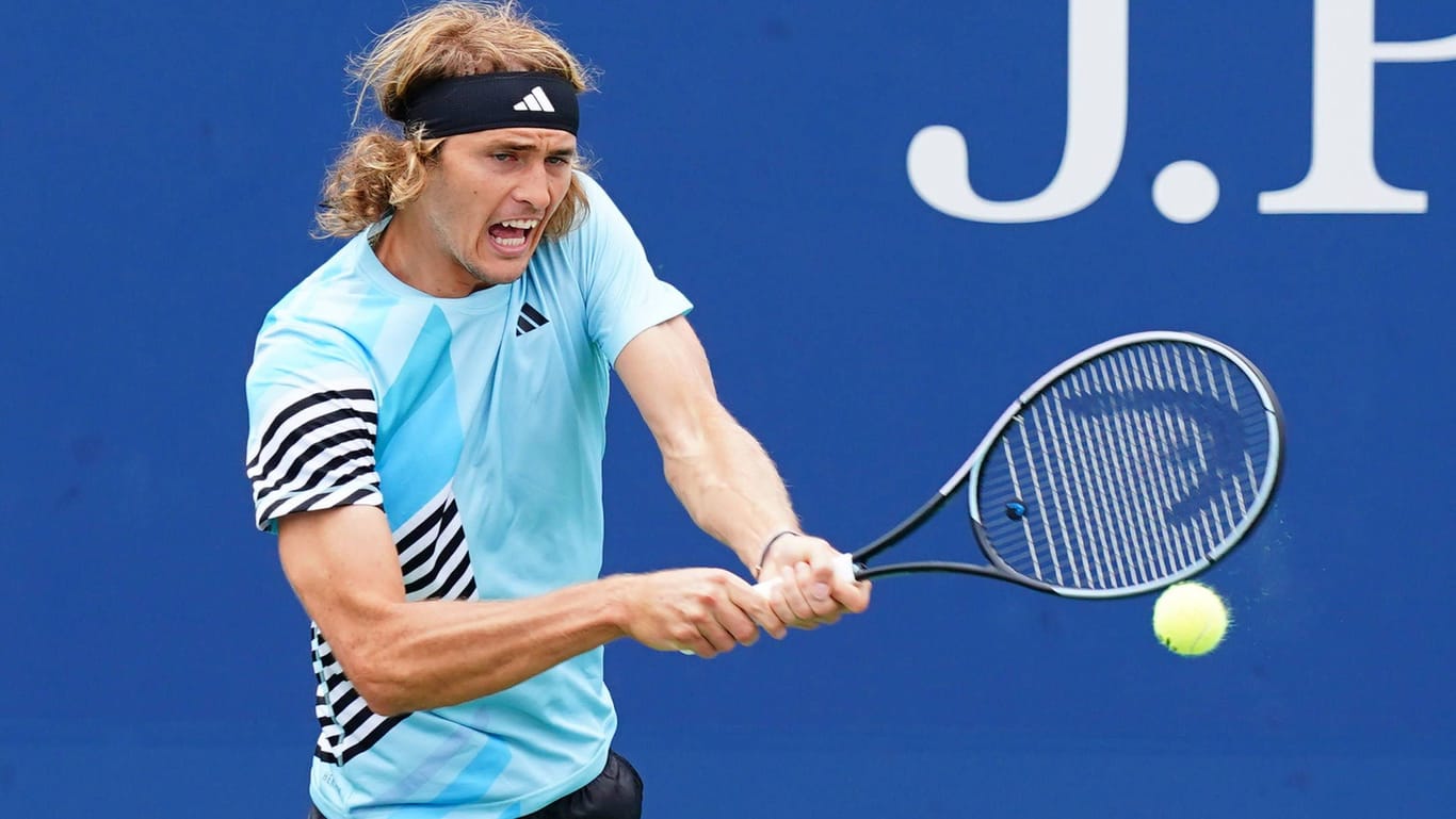 Alexander Zverev hatte bei seinem Match gegen den Australier Aleksandar Vukic keine größere Mühe.