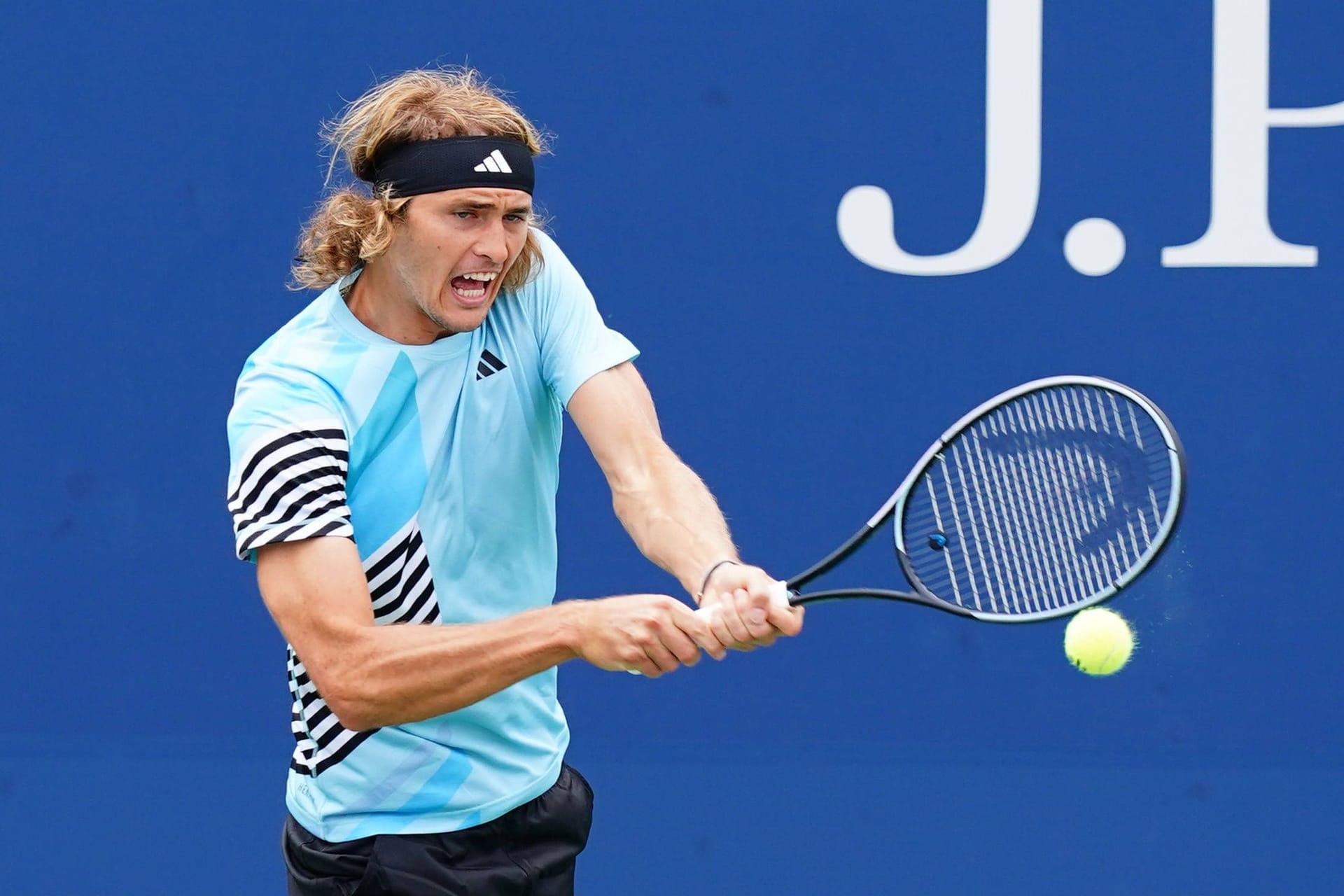 Alexander Zverev hatte bei seinem Match gegen den Australier Aleksandar Vukic keine größere Mühe.