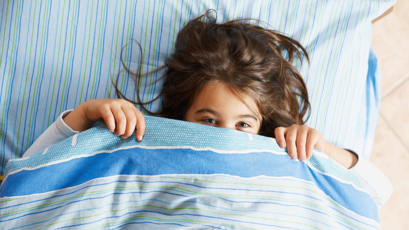 Schlafenszeit: Mit dem Wechsel vom Kindergarten in die Schule ändert sich der Schlafrhythmus.