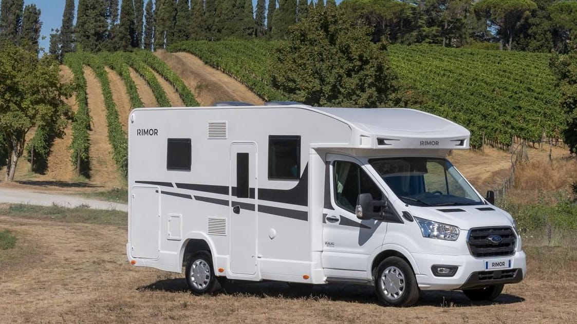 Ebenfalls auf Basis des Ford Transit: Der Rimor Kilig 67 Plus.