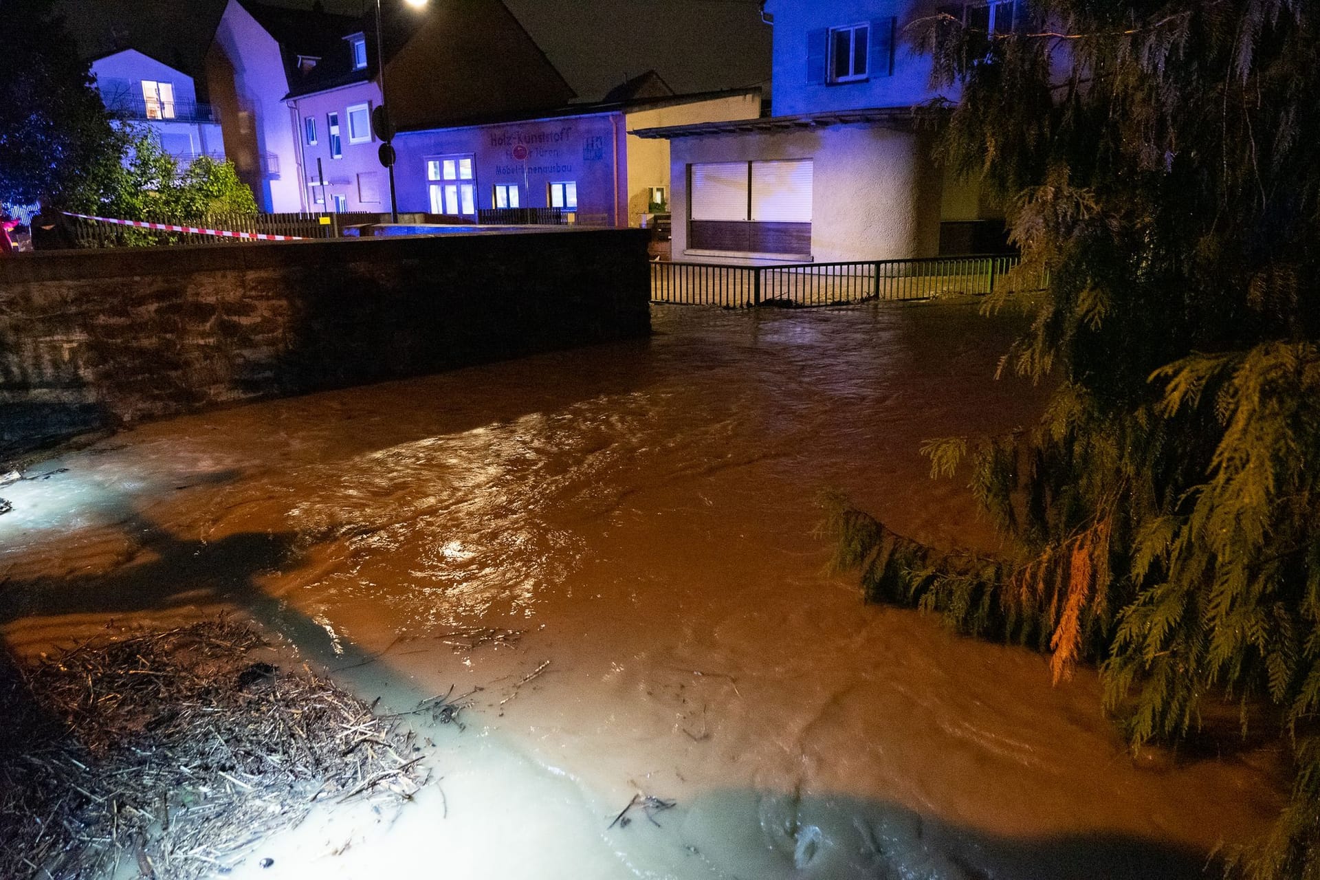 Unwetter in Frankfurt