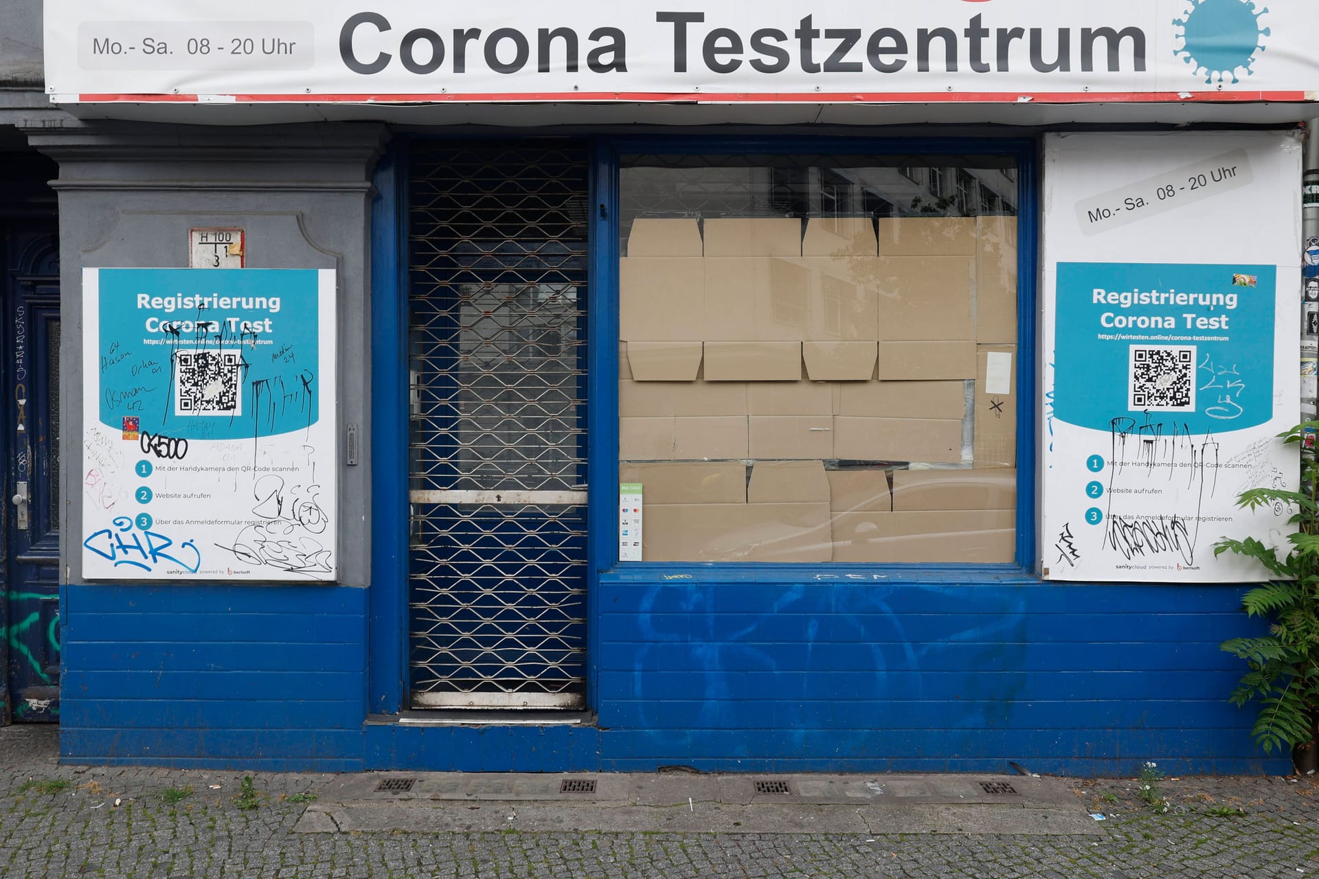 Geschlossenes Testzentrum: Für viele scheint die Corona-Pandemie längst vergesse zu sein.