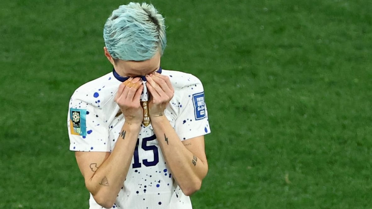 Megan Rapinoe: Die US-Amerikanerin verschoss einen wichtigen Elfmeter.