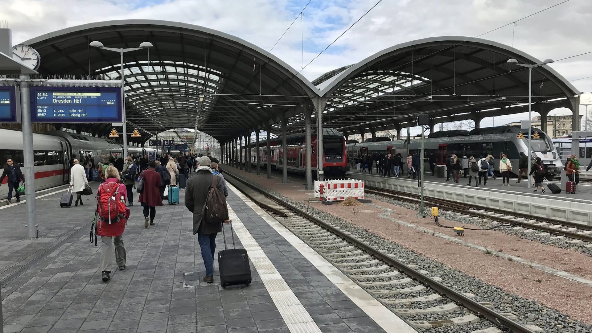 Ankunft in Halle an der Saale (Archivfoto): Ein Fachverband ist begeistert.