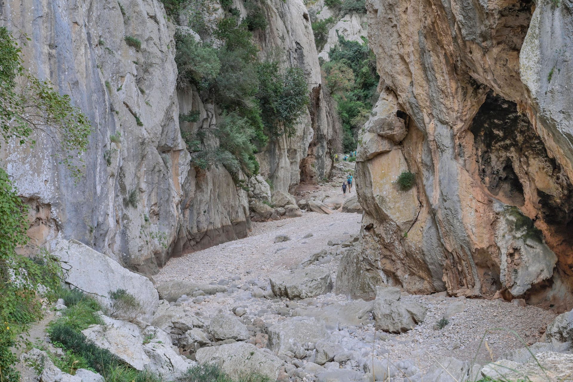 Torrent de Pareis: Hier kam es zum Rettungseinsatz.