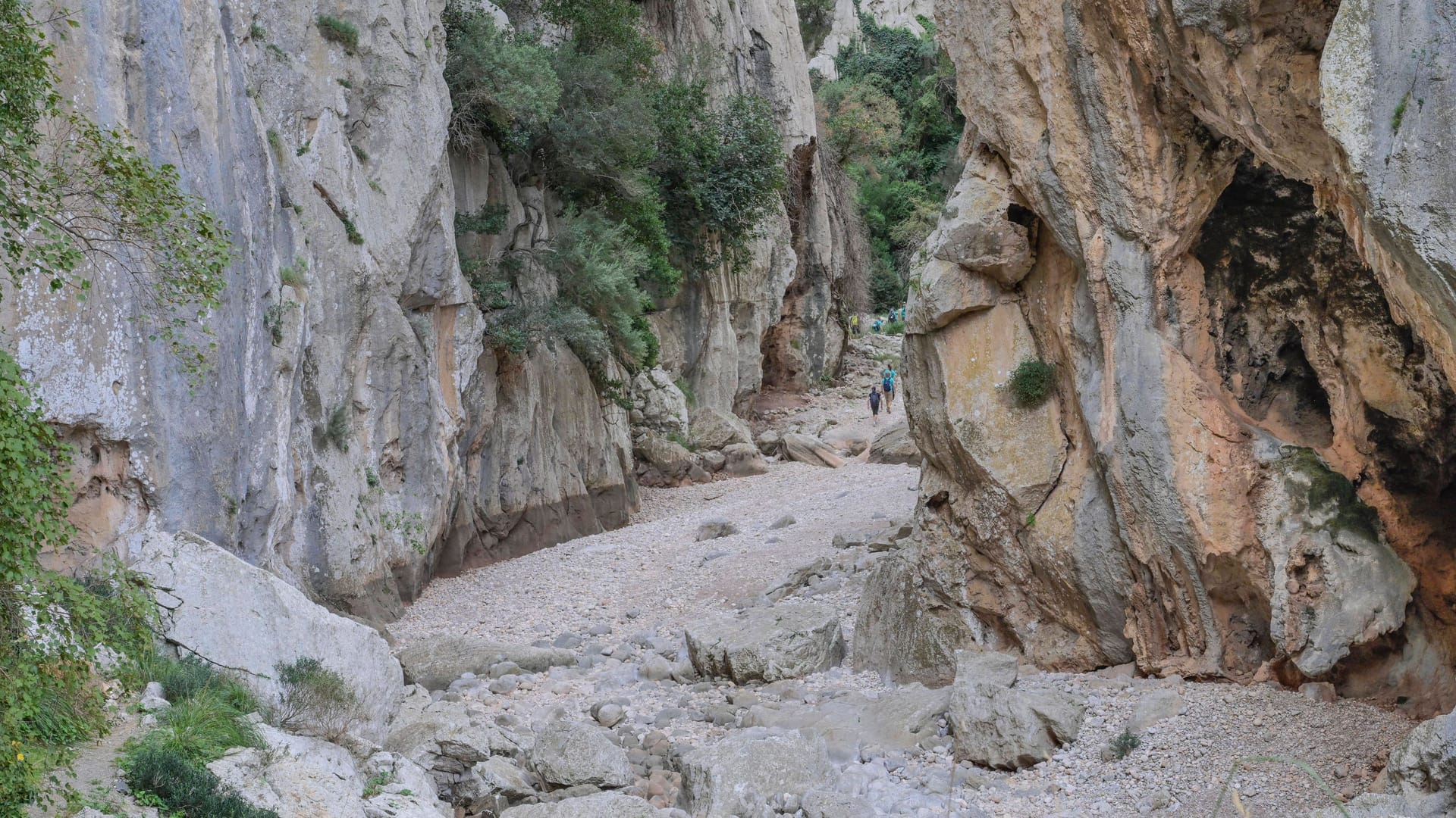 Torrent de Pareis: Hier kam es zum Rettungseinsatz.