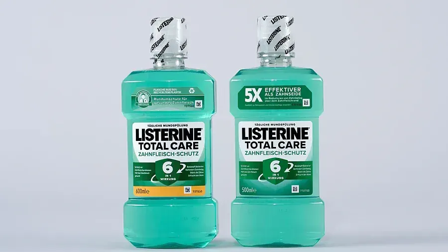 Listerine: Hier gab es die dreisteste Mogelpackung des Monats.