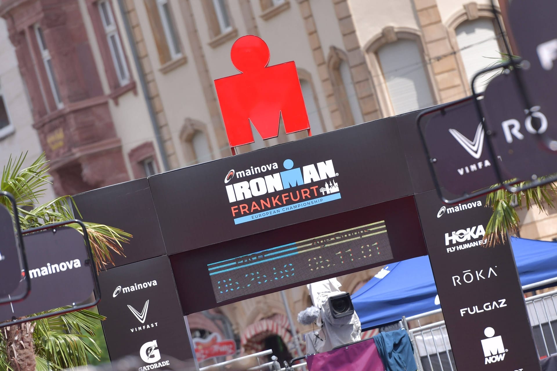 Ironman in Frankfurt am Main (Archivbild): Hier findet das Event seit Jahren regelmäßig statt.