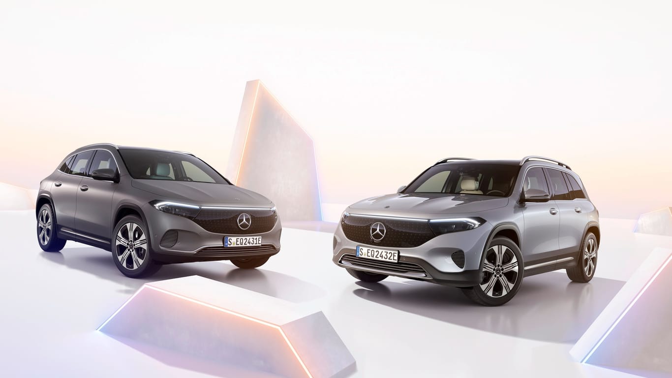 Änderungen im Detail: Mercedes hat EQA und EQB sanft modernisiert.