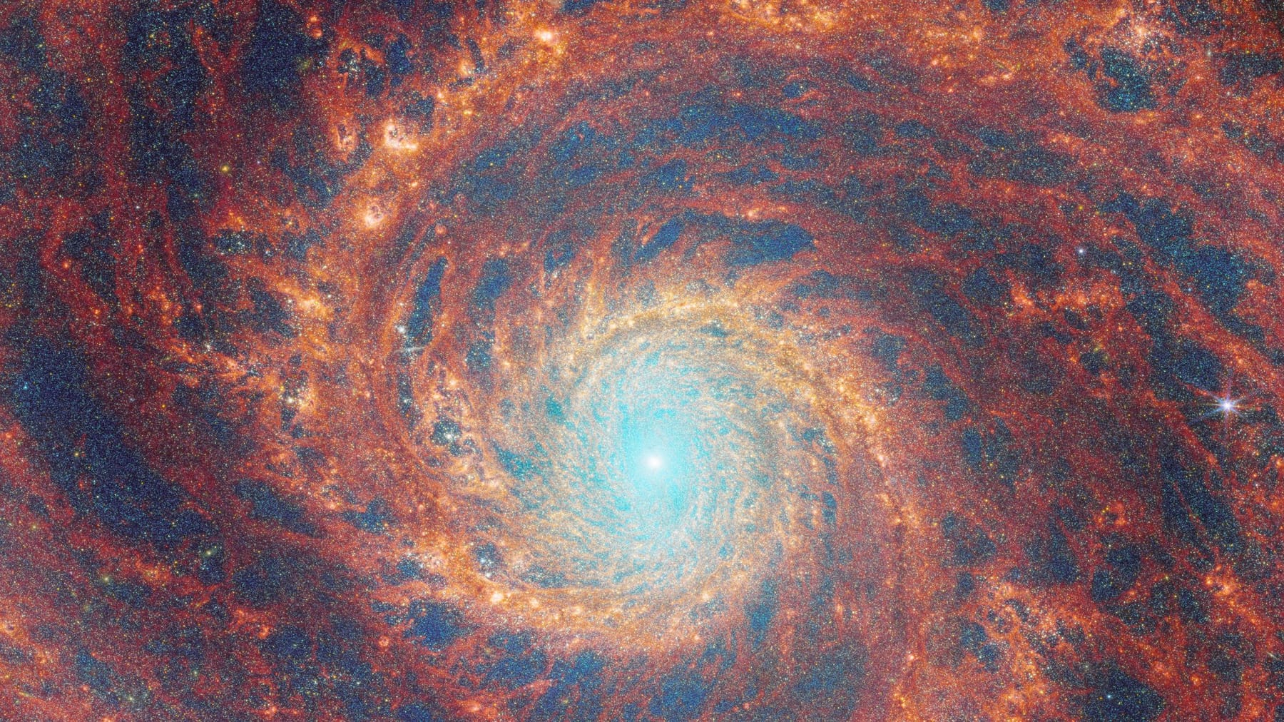 Impresionante imagen del telescopio James Webb: una imagen de la NASA que muestra la galaxia espiral