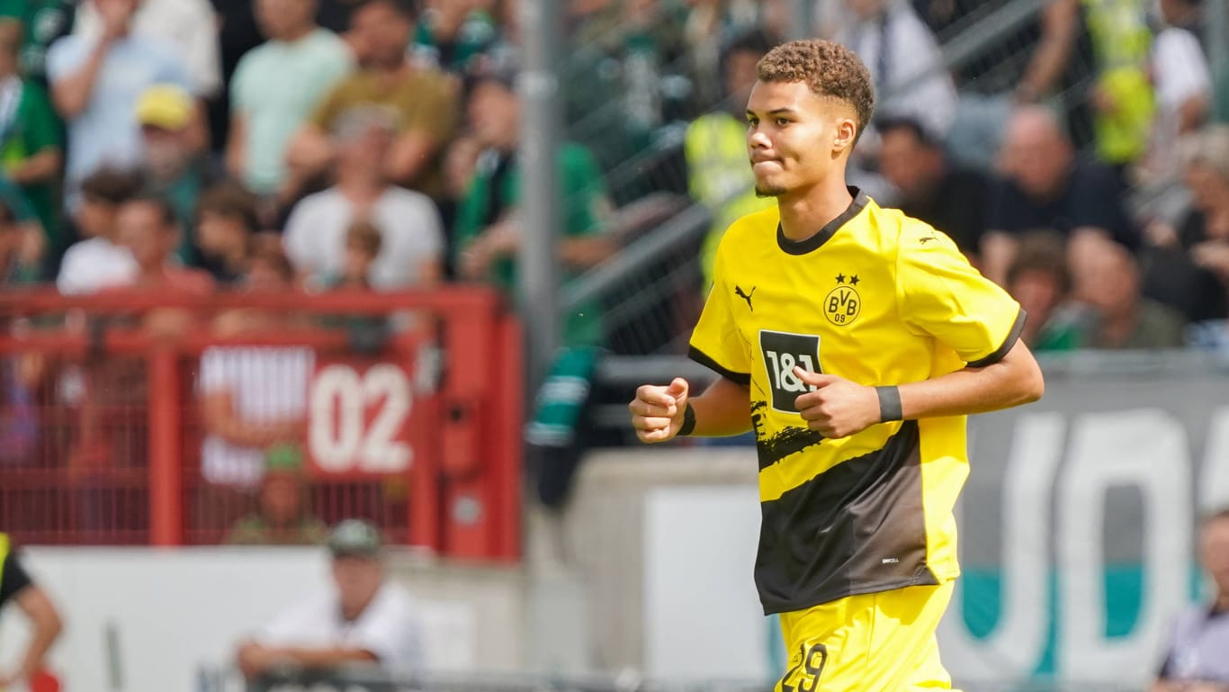 Jermain Nischalke: Er spielt seit Kurzem für Dortmunds U23.