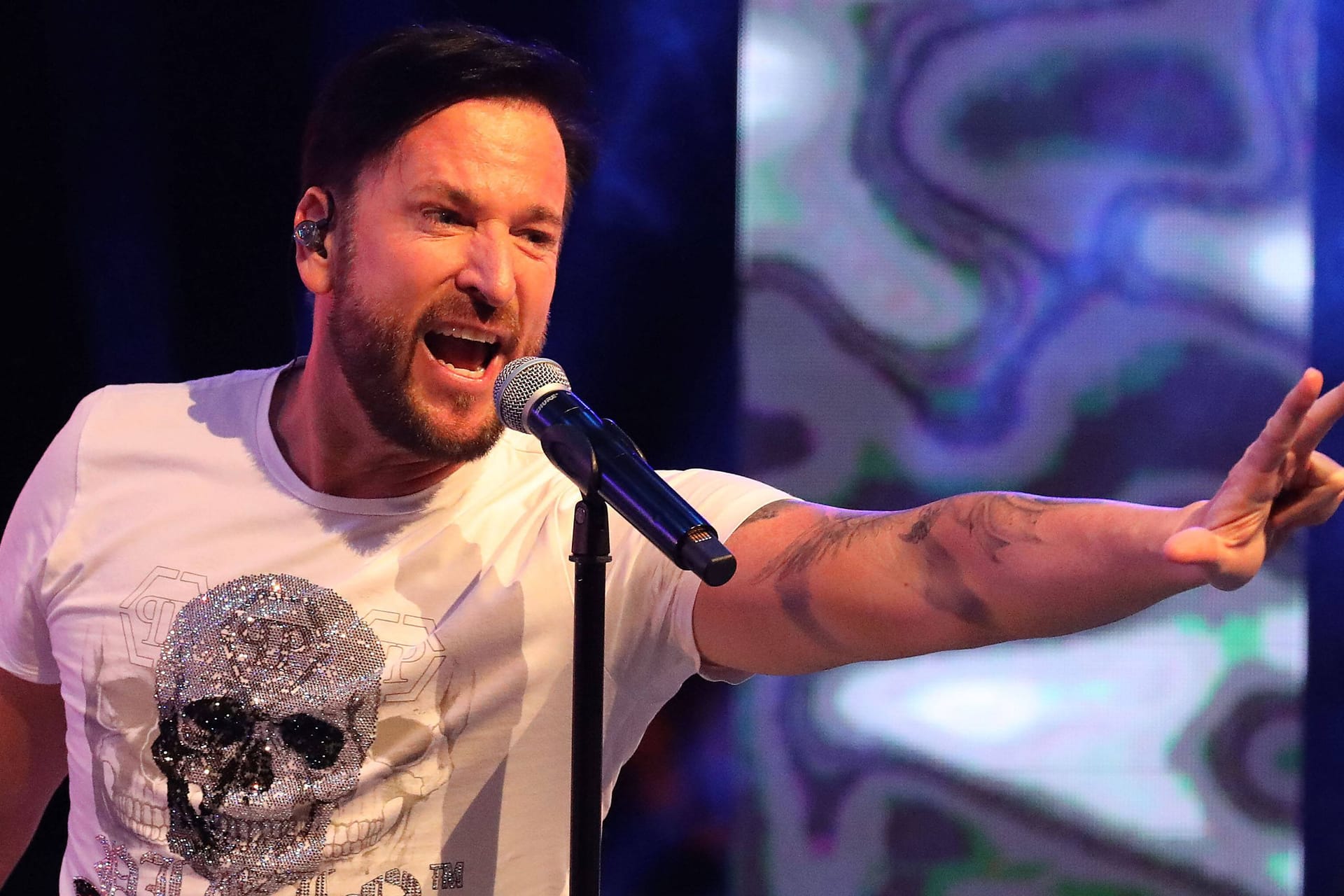 Michael Wendler: Er will wieder vor deutschen Fans singen.