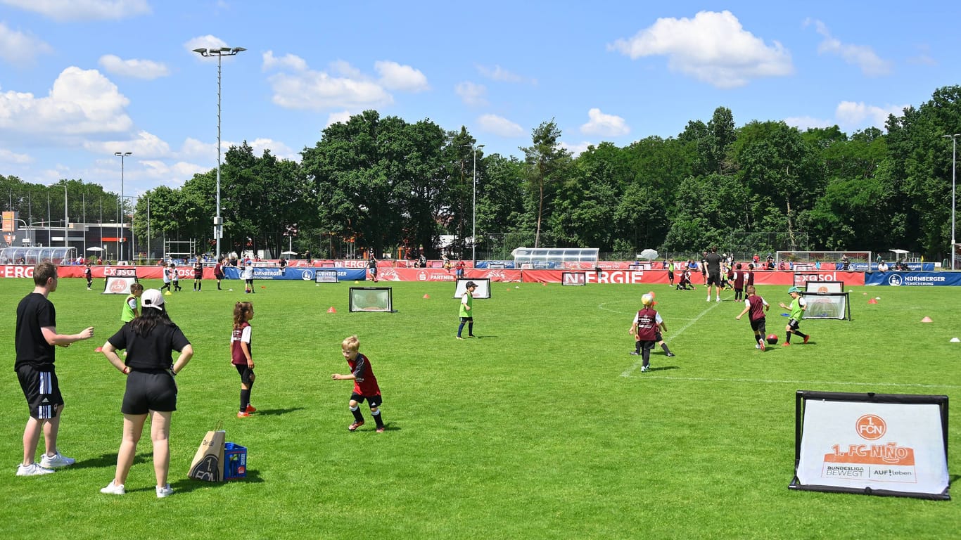Beim 1. FC Nürnberg kam Funiño in diesem Sommer beim "Kids Day" schon zum Einsatz.