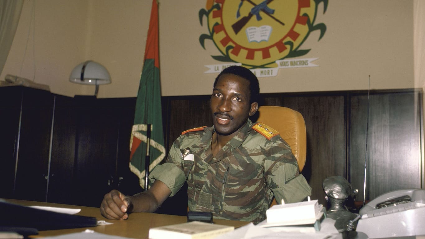Thomas Sankara: Der ehemalige Präsident von Burkina Faso baute das Land um.