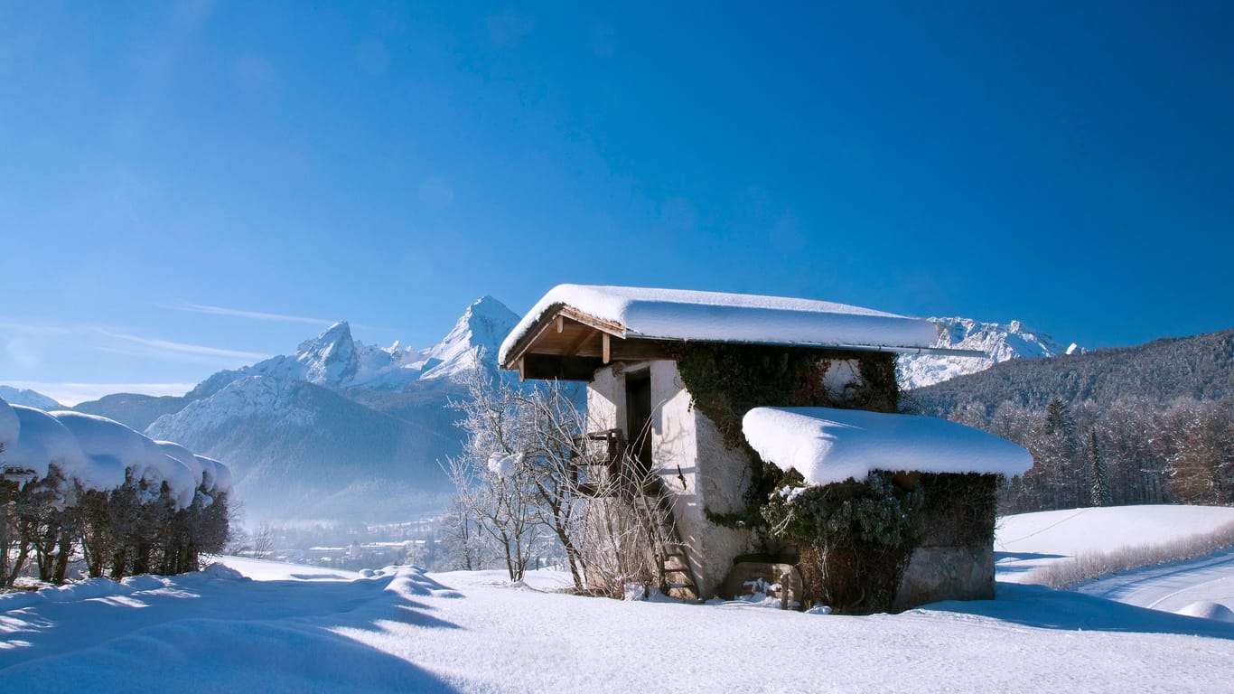 Bald könnte in Bayerns Alpen wieder Schnee fallen (Symbolbild): Zumindest in höheren Lagen.
