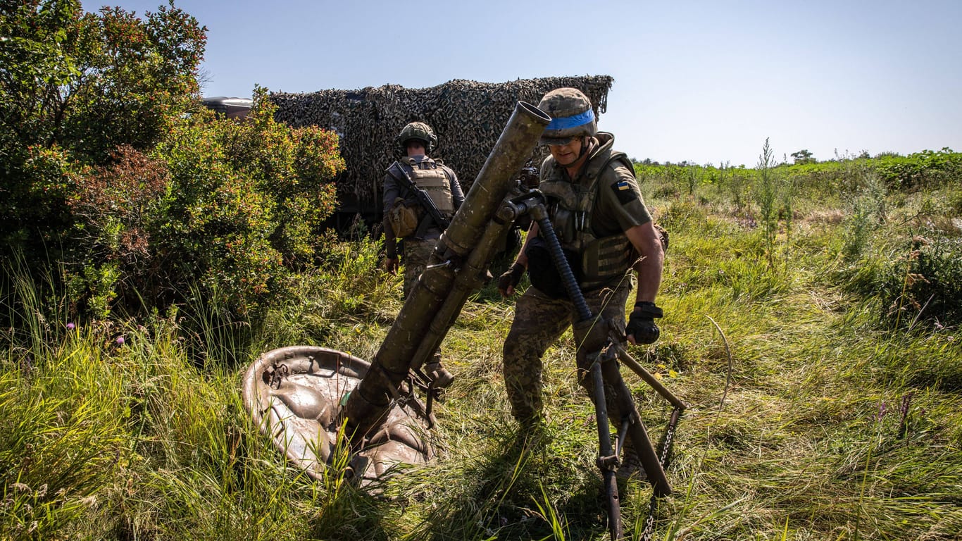 Ukrainischer Soldat (Archivbild): Die Ukraine kann an der südlichen Front Erfolge verzeichnen.