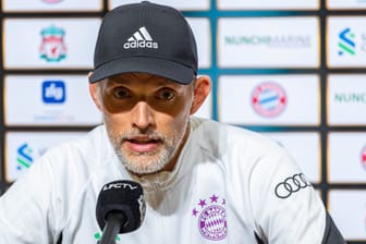 Thomas Tuchel: Der Bayern-Trainer freut sich auf die Rückkehr Manuel Neuers.