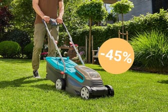Summer Sale bei Lidl: Heute ist der Akku-Rasenmäher von Gardena so günstig wie noch nie.