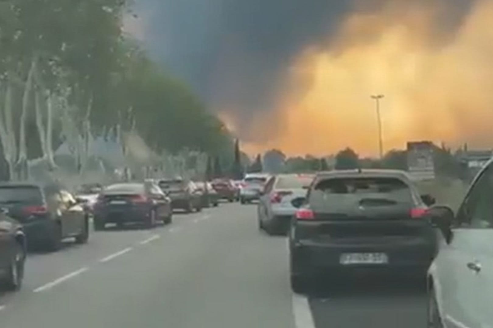 feuer, urlaub, evakuierung, brände, klima, frankreich