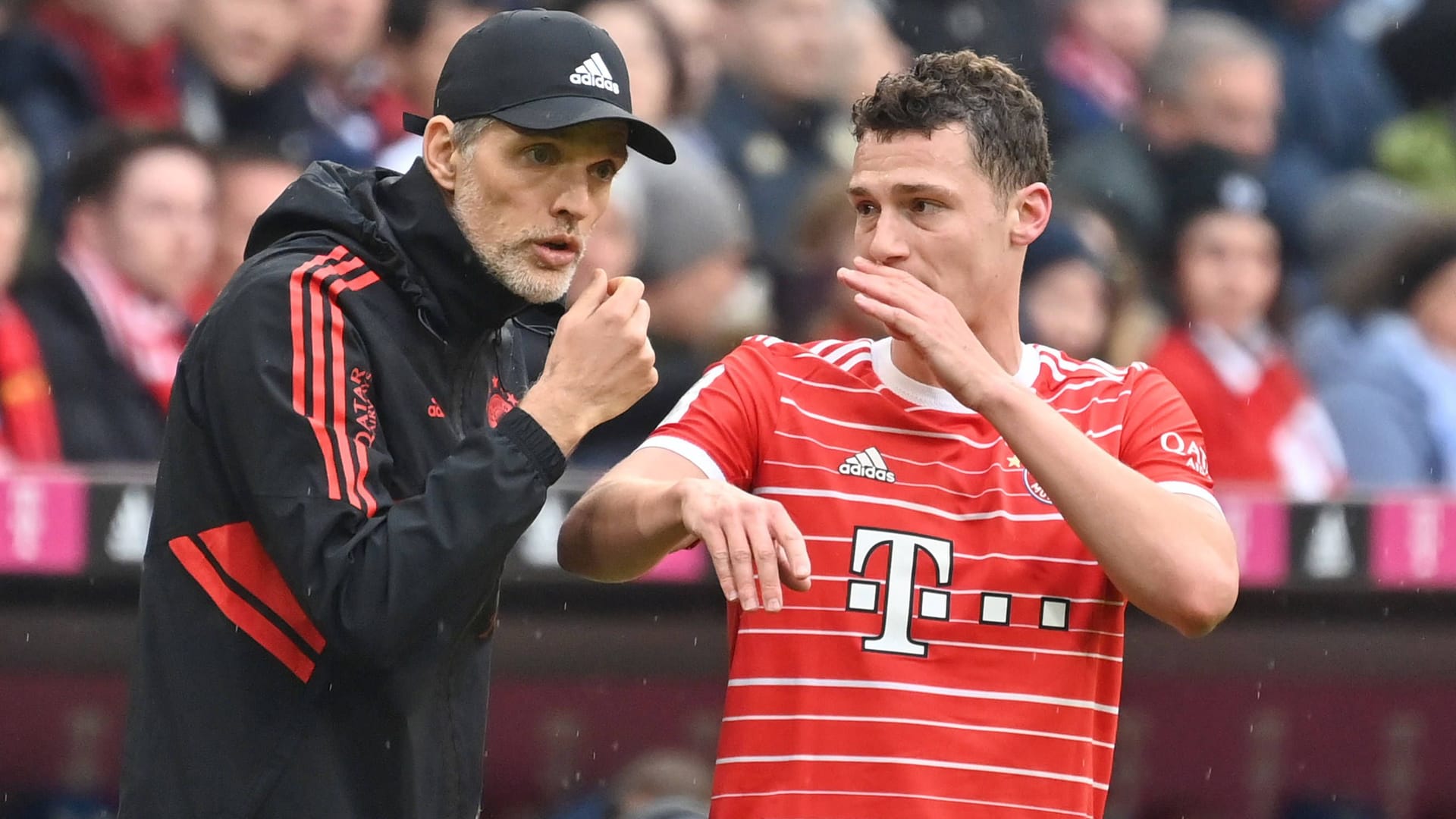 Thomas Tuchel (l.) muss auf Benjamin Pavard verzichten: Wer ersetzt den Franzosen?