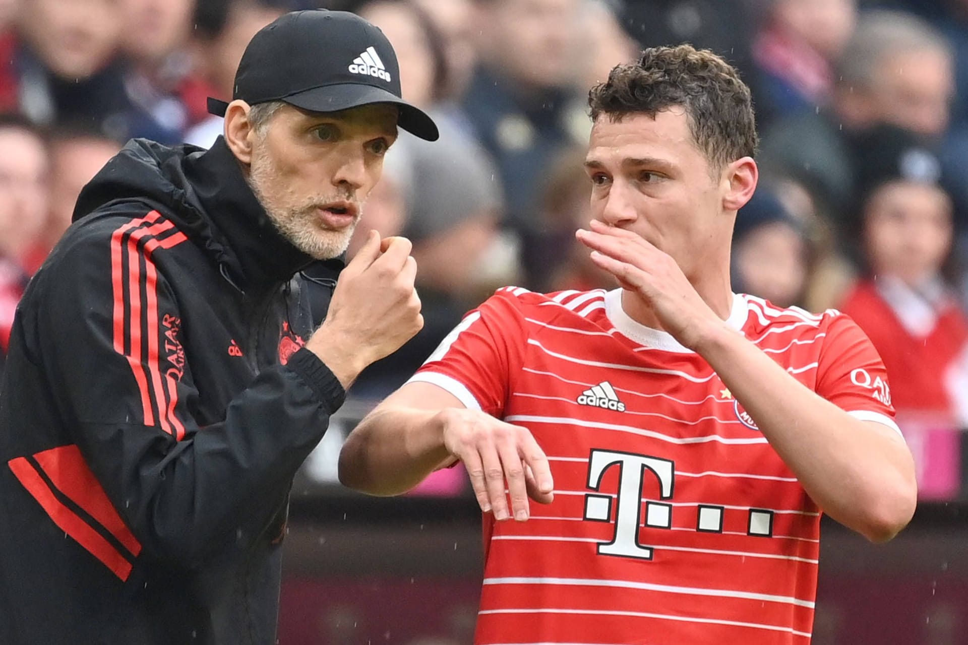 Thomas Tuchel (l.) muss auf Benjamin Pavard verzichten: Wer ersetzt den Franzosen?