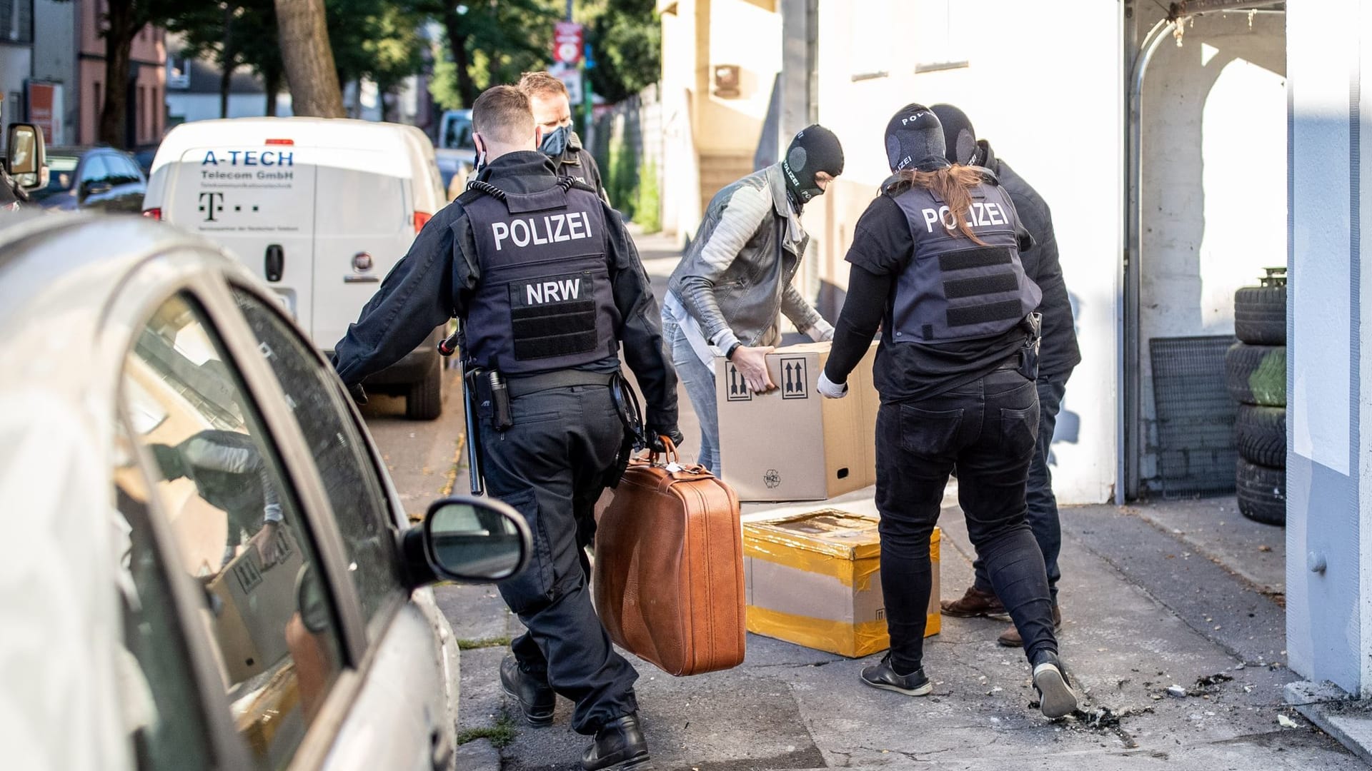 Razzia gegen Clankriminalität