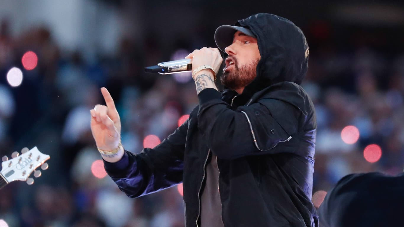 Eminem (Archivbild): Der Rapper hat einem Republikaner die Verwendung seines Songs verboten.