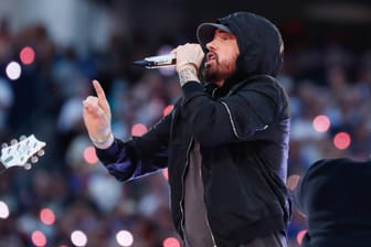 Eminem (Archivbild): Der Rapper hat einem Republikaner die Verwendung seines Songs verboten.