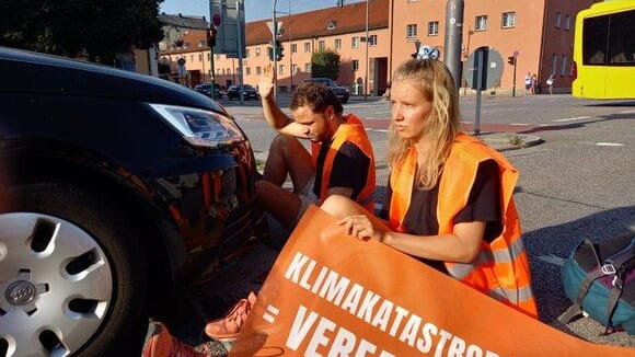 Aktivisten der "Letzten Generation": Momentan konzentrieren sie sich auf Bayern.