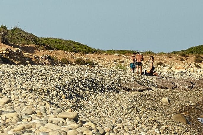 Punta Molentis auf Sardinien (Archivbild): Kieselsteine sind ein beliebtes Souvenir.