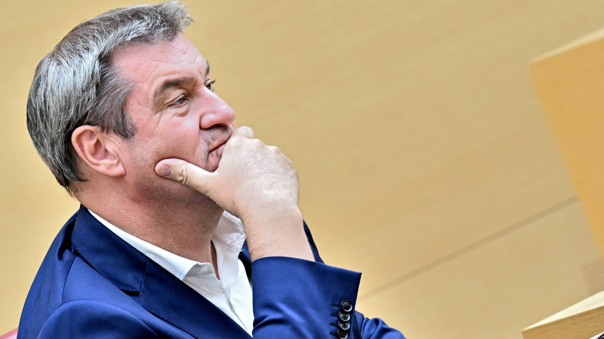 Markus Söder: Seine CSU liegt in Umfragen an der Spitze.