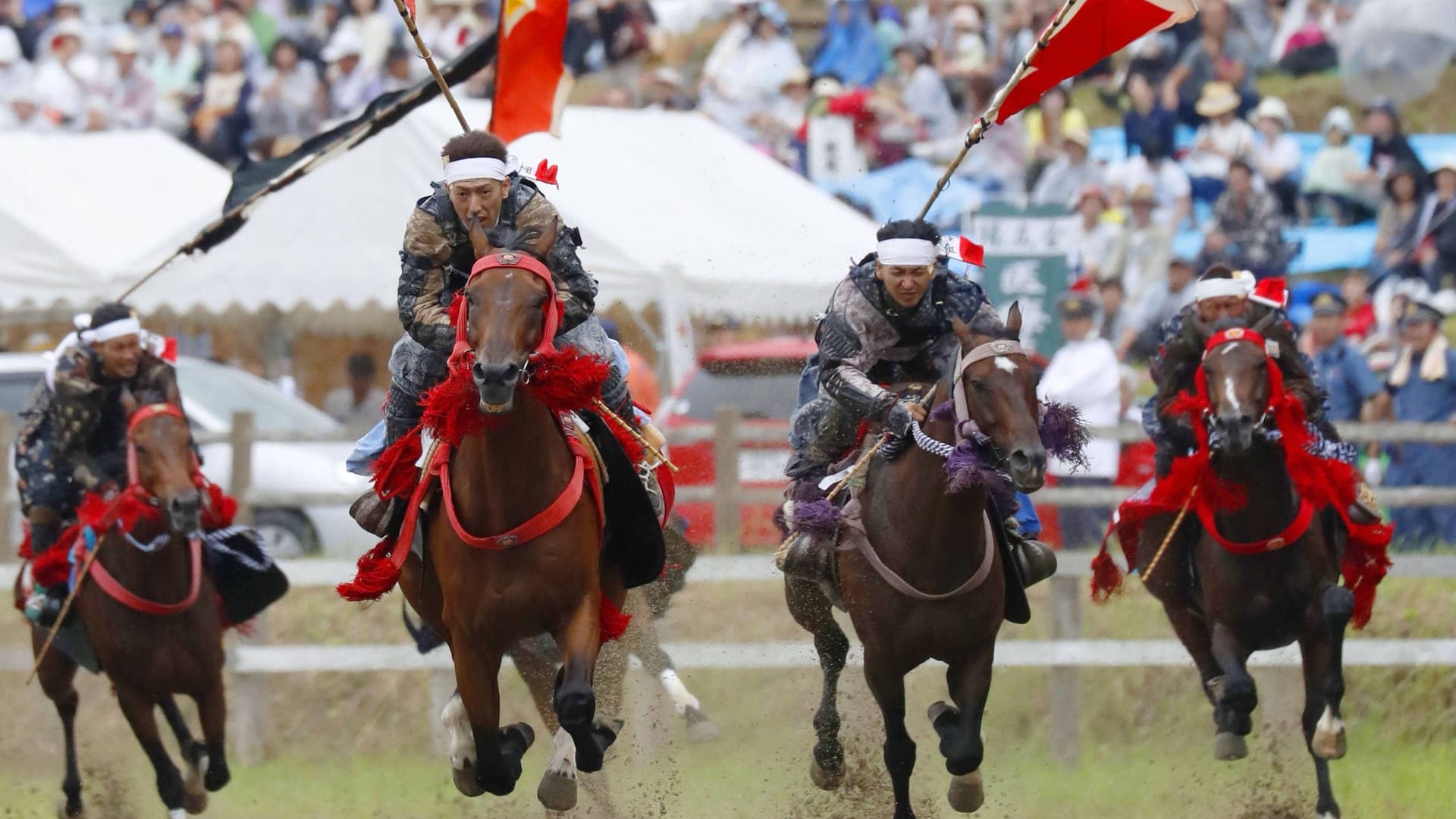 Das Soma-Nomaoi-Festival (Archivbild): Das Pferderennen soll es bereits seit 1.000 Jahren geben.