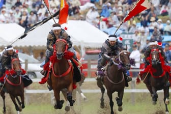 Das Soma-Nomaoi-Festival (Archivbild): Das Pferderennen soll es bereits seit 1.000 Jahren geben.