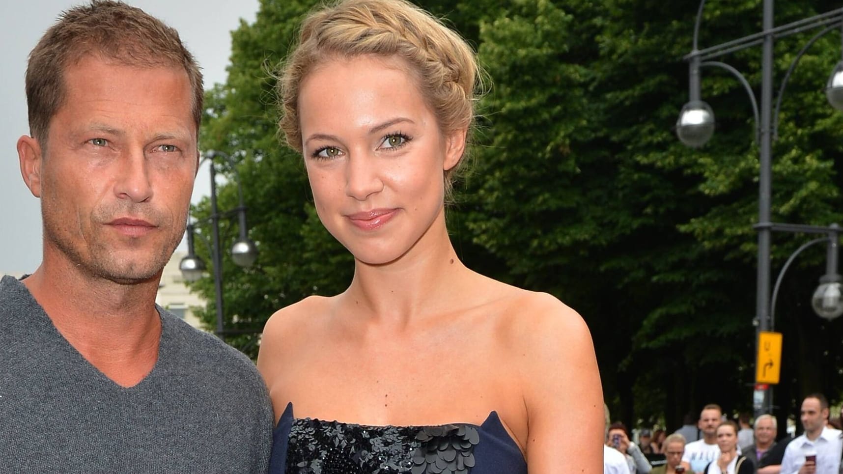 Til Schweiger mit Svenja Holtmann bei einem Auftritt 2023: Sie waren von 2011 bis 2013 liiert.