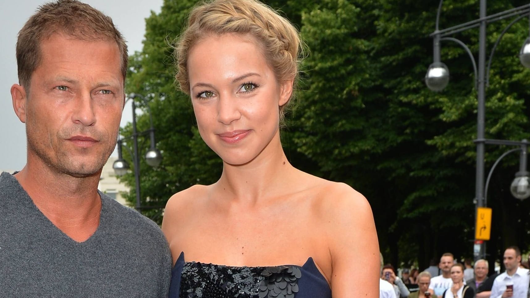 Til Schweiger mit Svenja Holtmann bei einem Auftritt 2023: Sie waren von 2011 bis 2013 liiert.