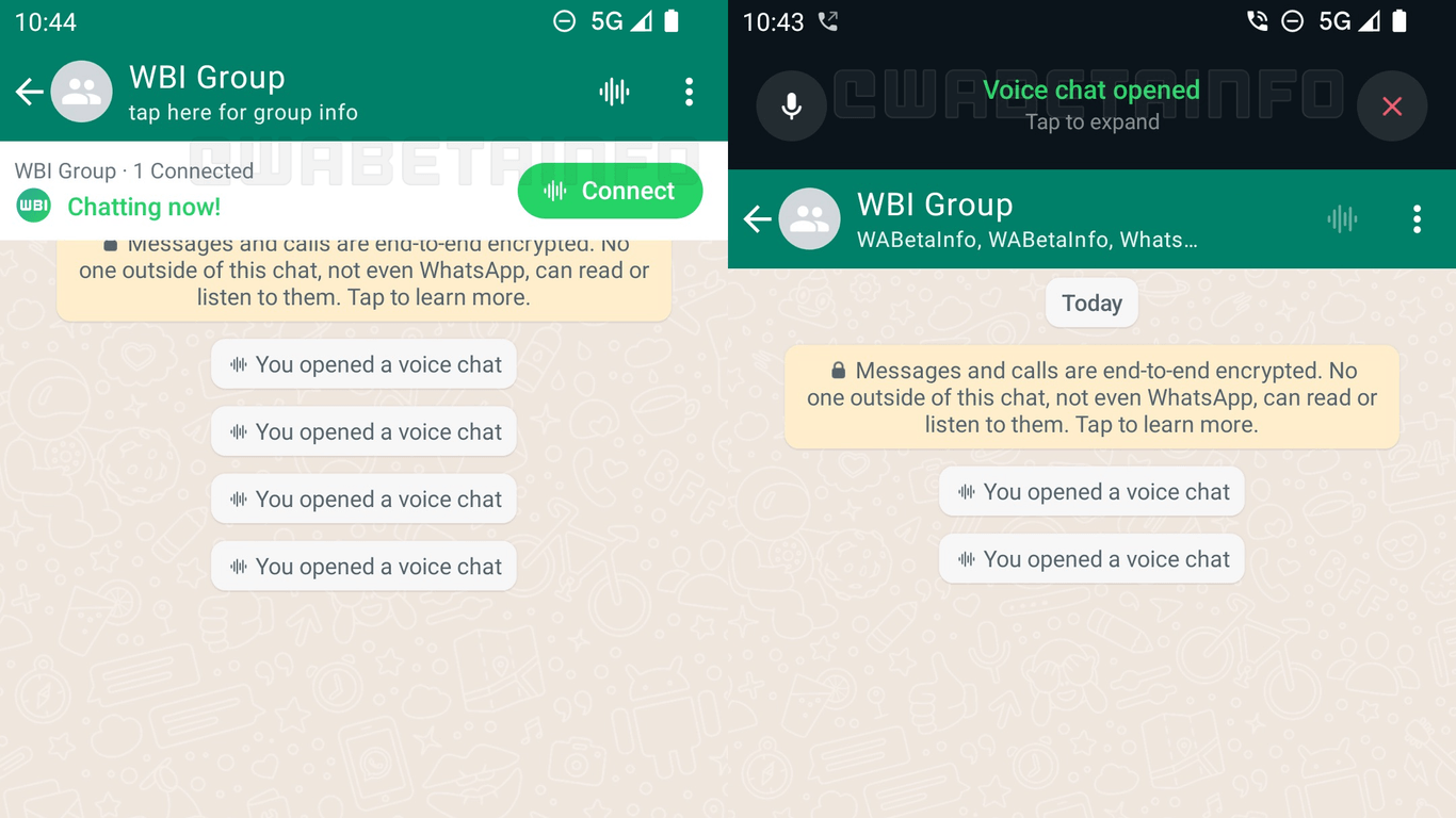Screeshot von "WABetainfo": So sieht das neue WhatsApp-Feature in der Beta-Version aus.