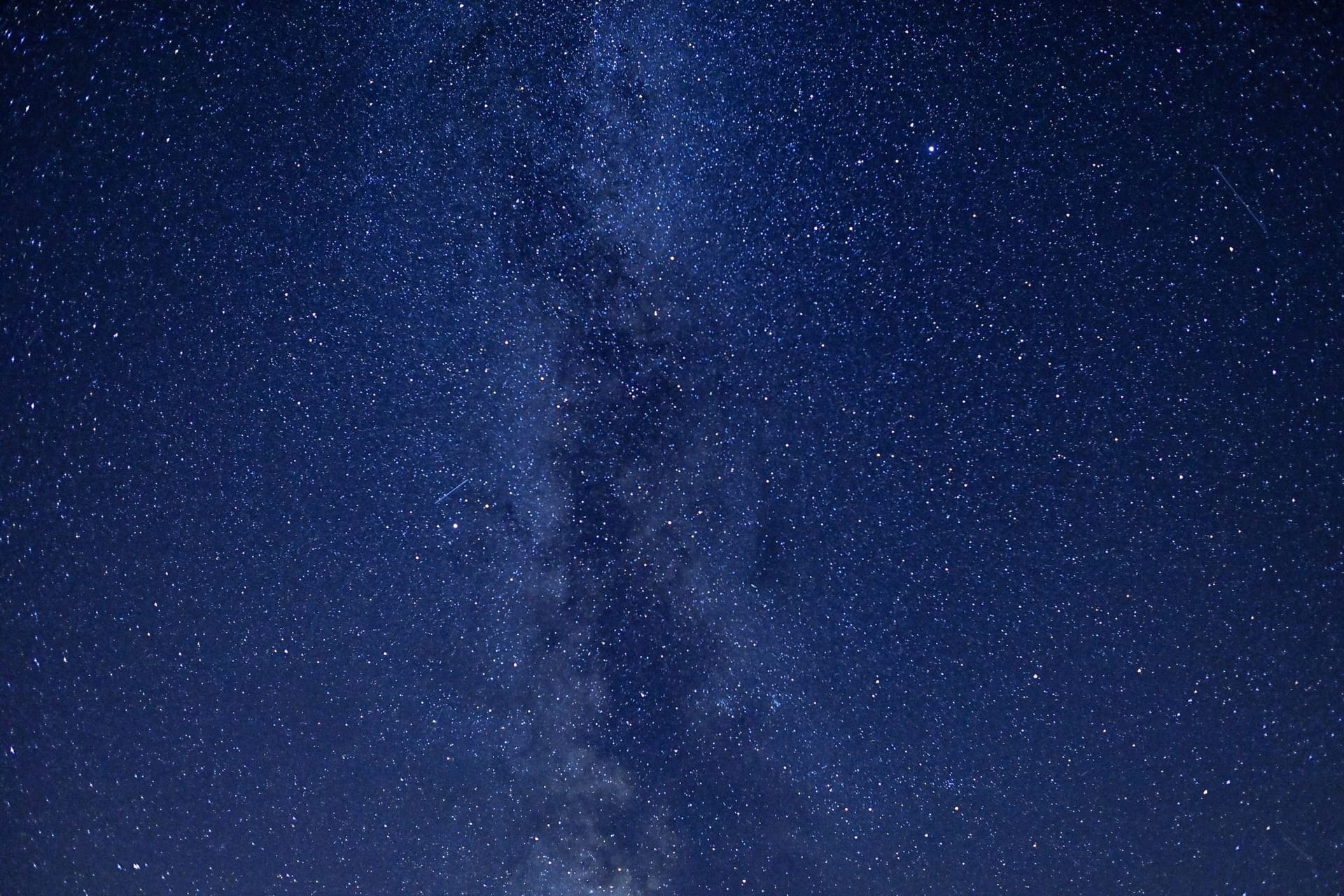 Sternenhimmel im August