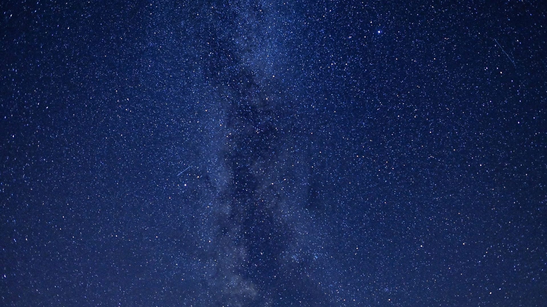 Sternenhimmel im August