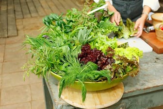 Frische Salate: Nicht alle Sorten sind gleich nährstoffreich.