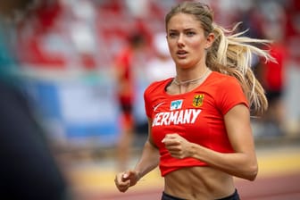 Alica Schmidt: Sie nahm bei der WM in der Mixed-Staffel teil.