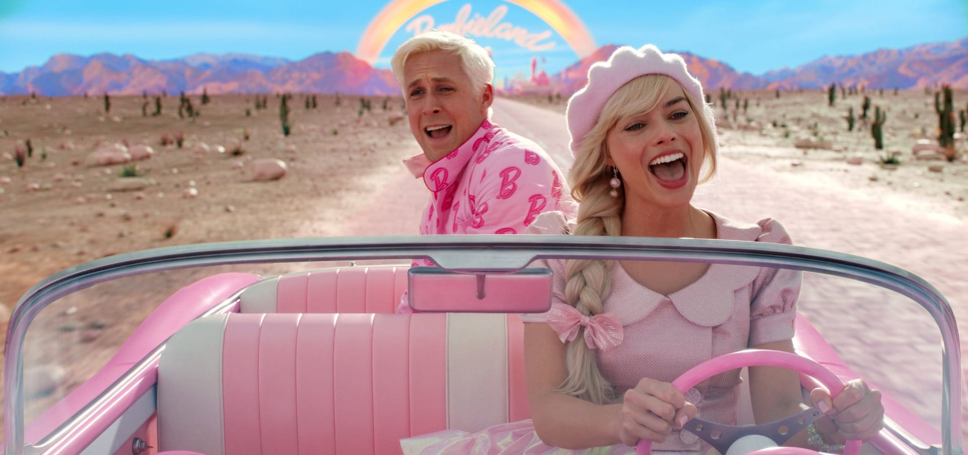 "Barbie": Ryan Gosling und Margot Robbie spielen in dem Film die Hauptrollen.