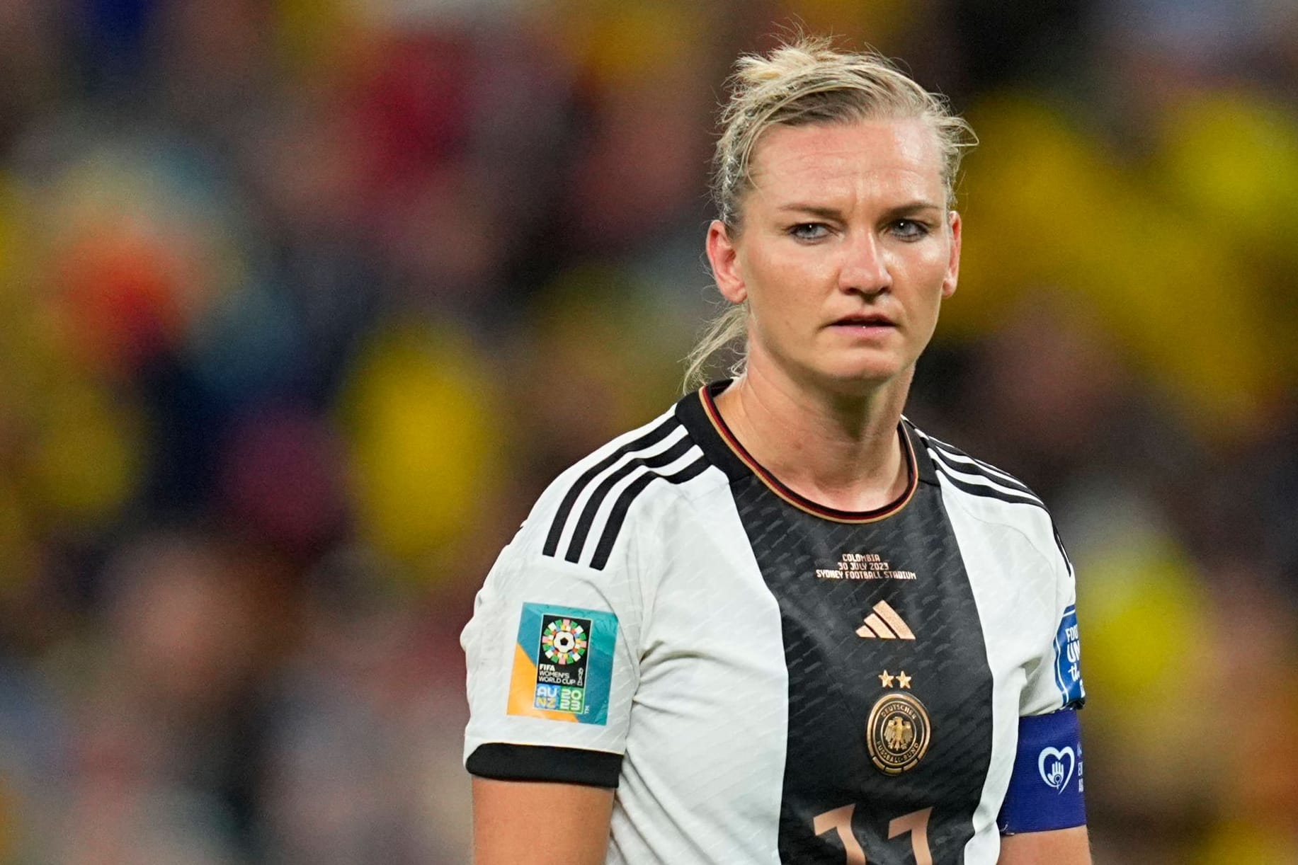 Alexandra Popp: Mit dem DFB-Team kämpft sie um den Einzug ins WM-Achtelfinale.
