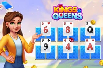 Kings and Queens Solitaire TriPeaks (Quelle: Softgames)